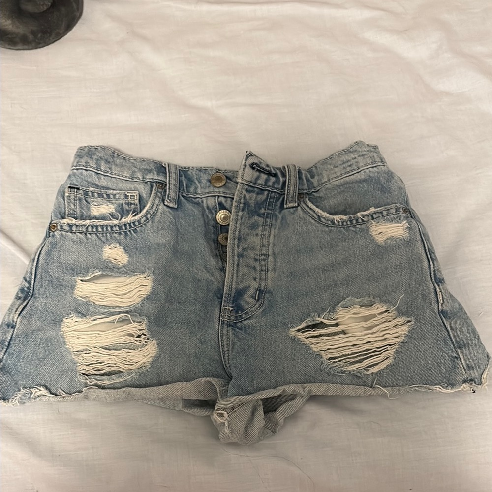 Arizona Jean Company Light Blue High-Rise Jeans